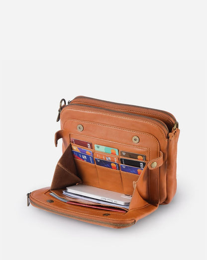 Luxe Lederen Schouder tas voor Dames