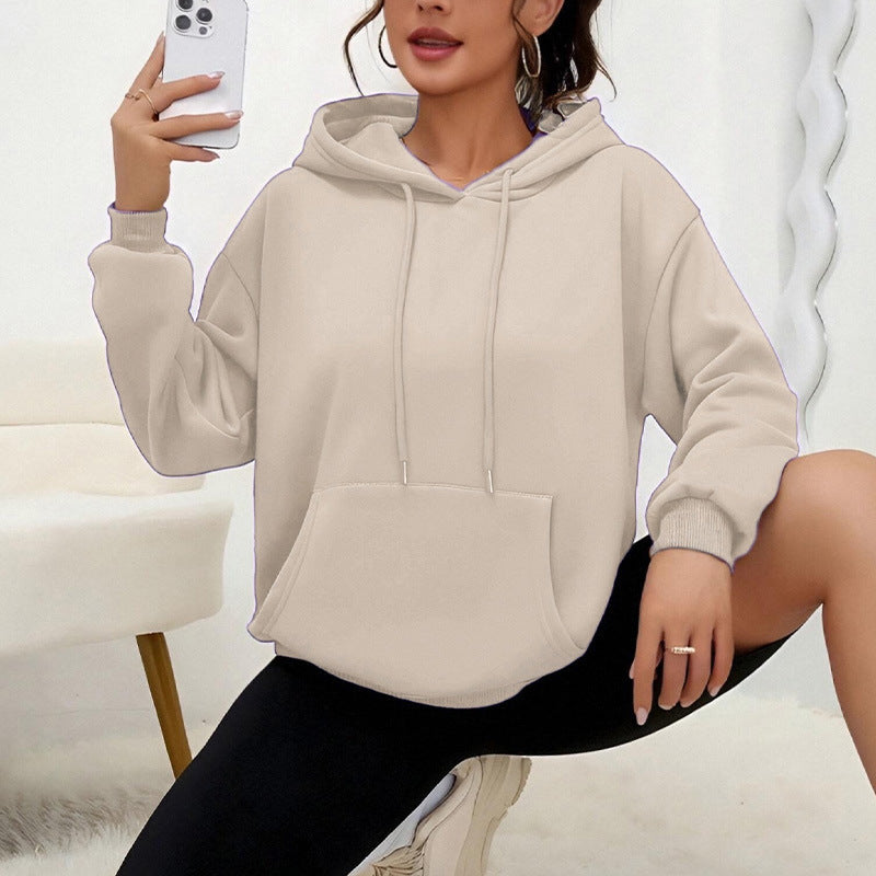 Dames Oversized Hoodie met Kangoeroezak Zacht Comfortabel - StudioMarella