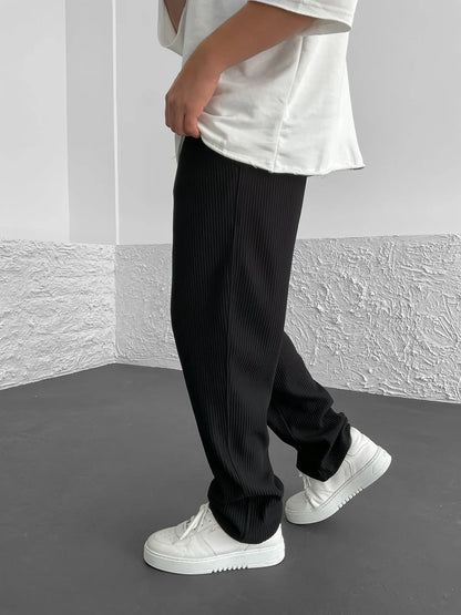 Zachte Ribbroek Comfortabele Relaxed Fit Damesbroek