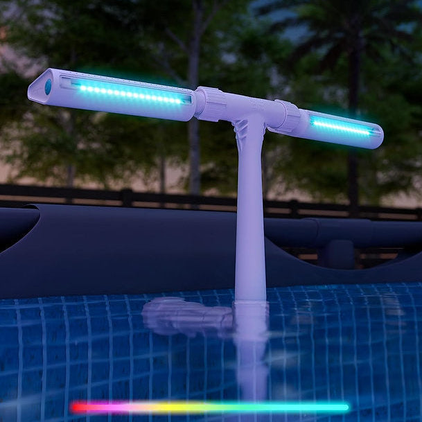 Zwembad Solar Fontein met RGB LED Verlichting voor Opblaasbaar Zwembad