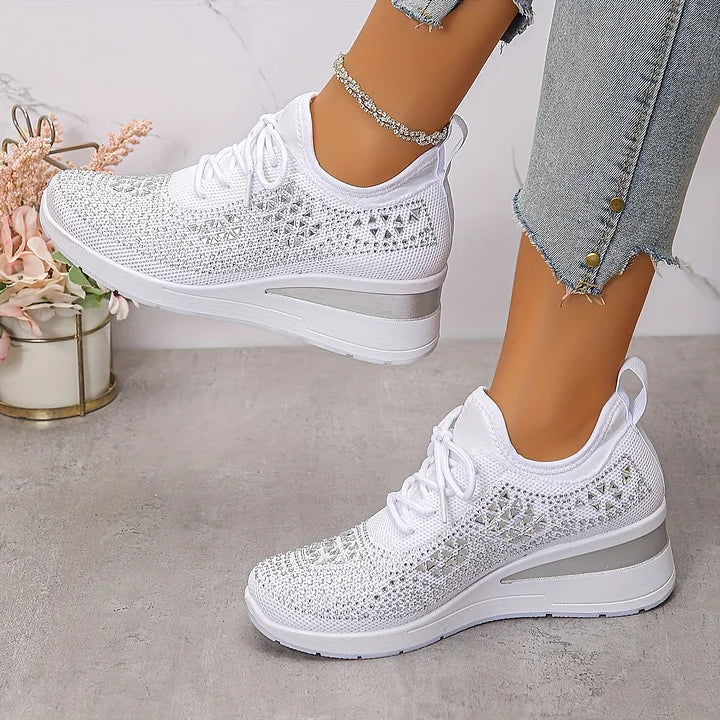 Dames Comfortabele Sneakers Met Stevige Pasvorm