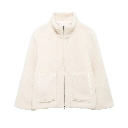 Dames Teddyjas Zacht en Warm voor Herfst en Winter