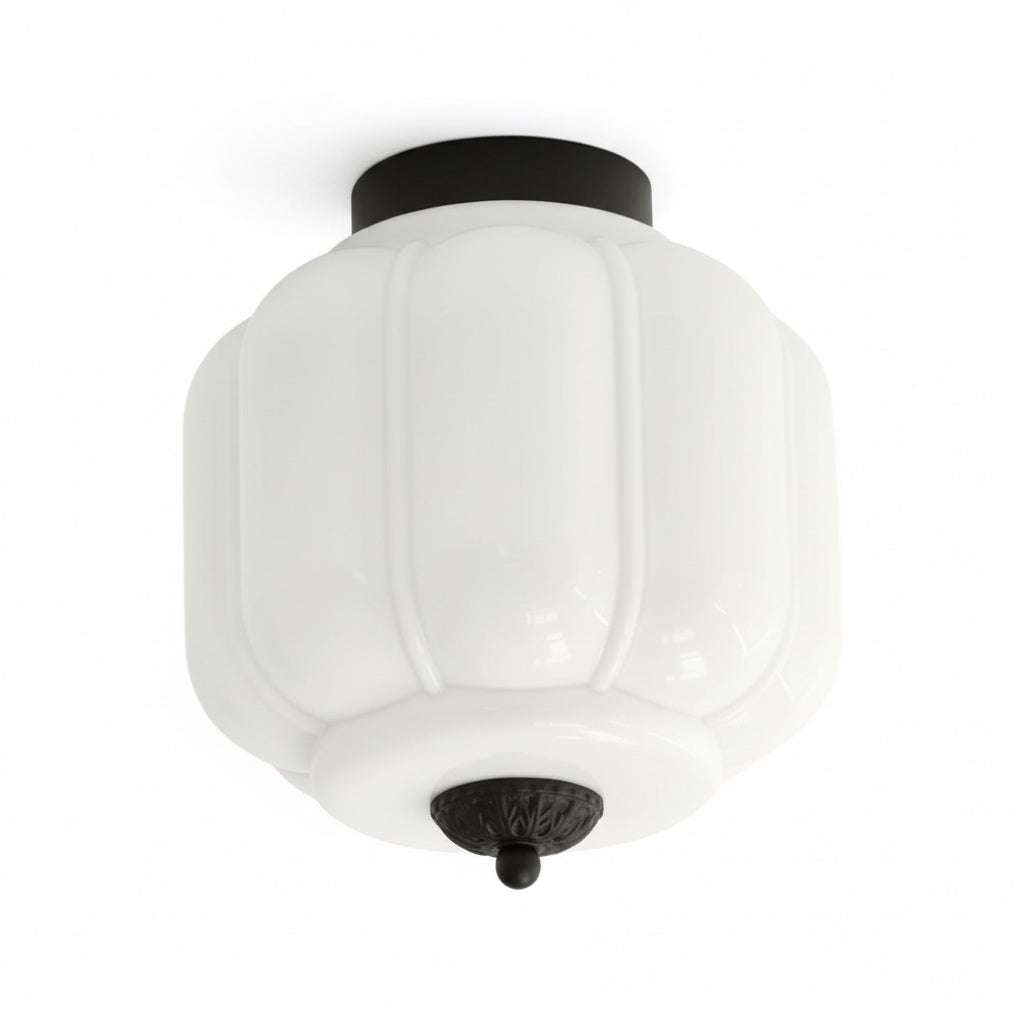 Plafondlamp Melkglas Glazen Kap Moderne Verlichting Scandinavische Stijl Woonkamer Eetkamer Slaapkamer Flush Mount
