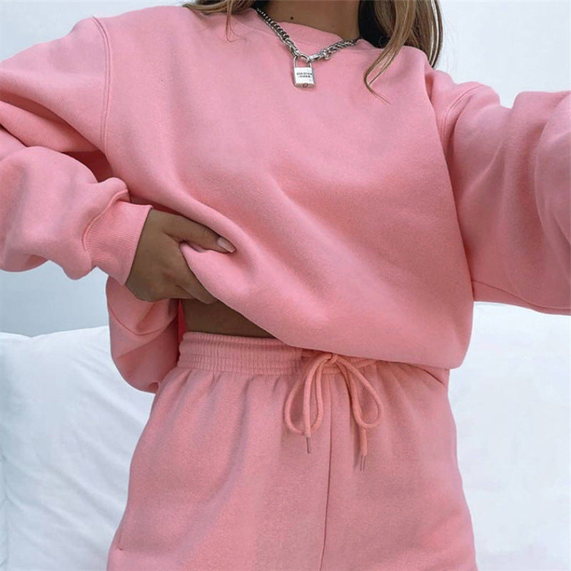 Dames Lounge Set Zacht Comfortabele Sweater en Broek