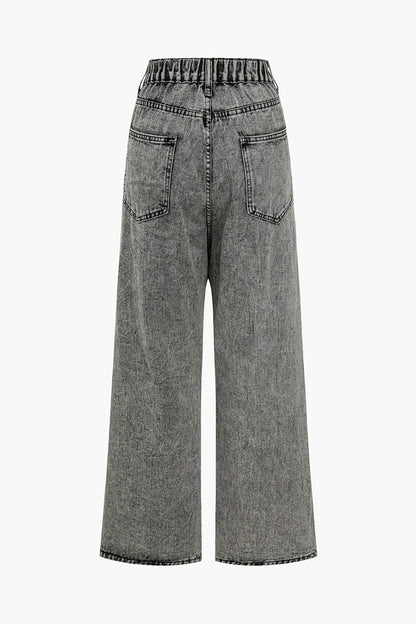 Vrouwelijke Wijde Broek Asymmetrisch Zomermodel
