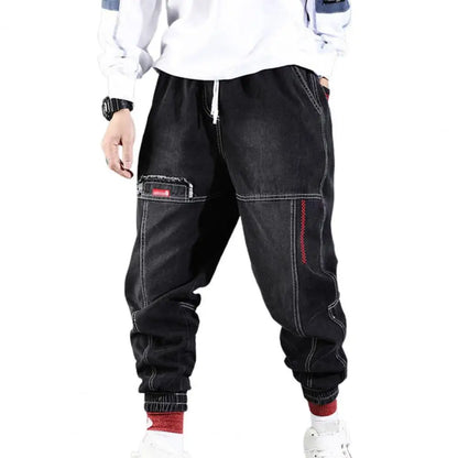 Derrick | Stretchbroek in de kleur Zwart voor heren in stijl geschikt voor alle seizoenen.