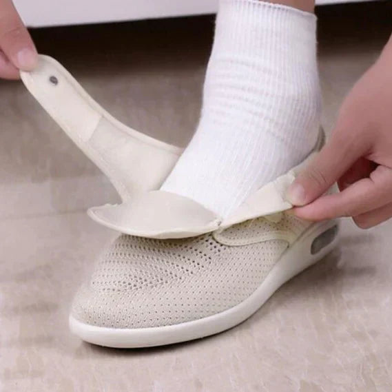 Brede Comfortabele Schoenen voor Gezwollen Voeten Diabetes - StudioMarella