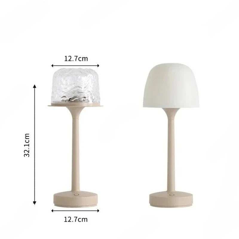 Draadloze Touch Tafellamp LED – Dimbaar & Sfeervol | Moderne Design Tafellamp met Warm Licht