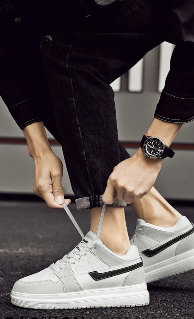 Elegante Herensneaker met Antislip Zool