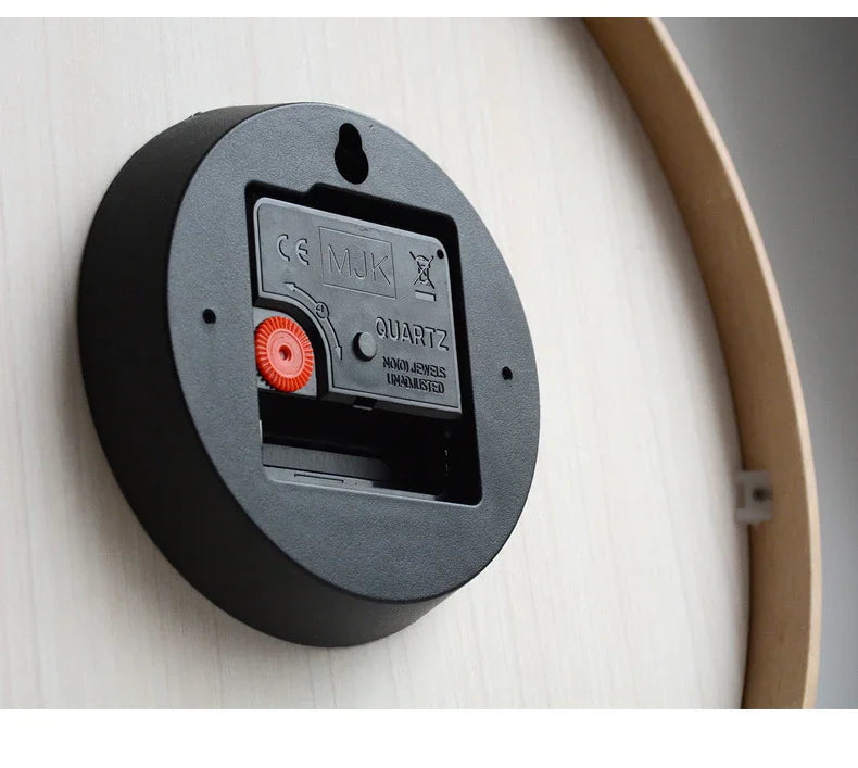 Wandklok Stil Uurwerk Minimalistisch Kunststof 25cm 30cm Woonkamer Slaapkamer Modern