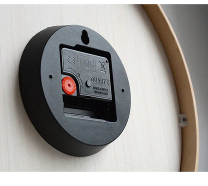 Wandklok Stil Uurwerk Minimalistisch Kunststof 25cm 30cm Woonkamer Slaapkamer Modern