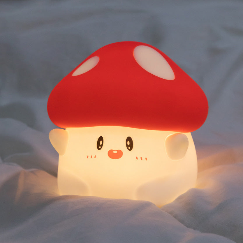 Kleurrijke LED Paddenstoel Nachtlamp met Squishy Materiaal voor Kinderkamer