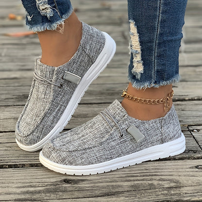 Dames Leer Instappers Zwart Comfortabele Casual Schoenen - StudioMarella