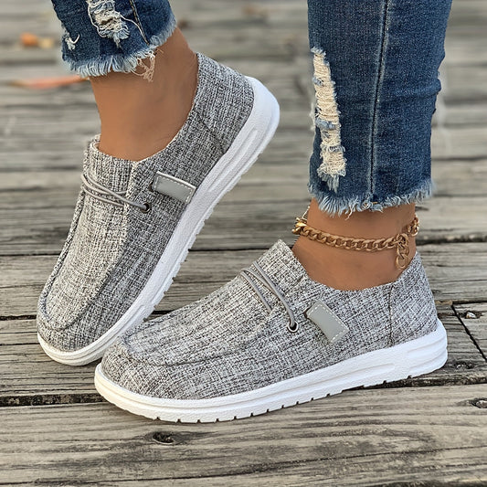 Dames Leer Instappers Zwart Comfortabele Casual Schoenen - StudioMarella