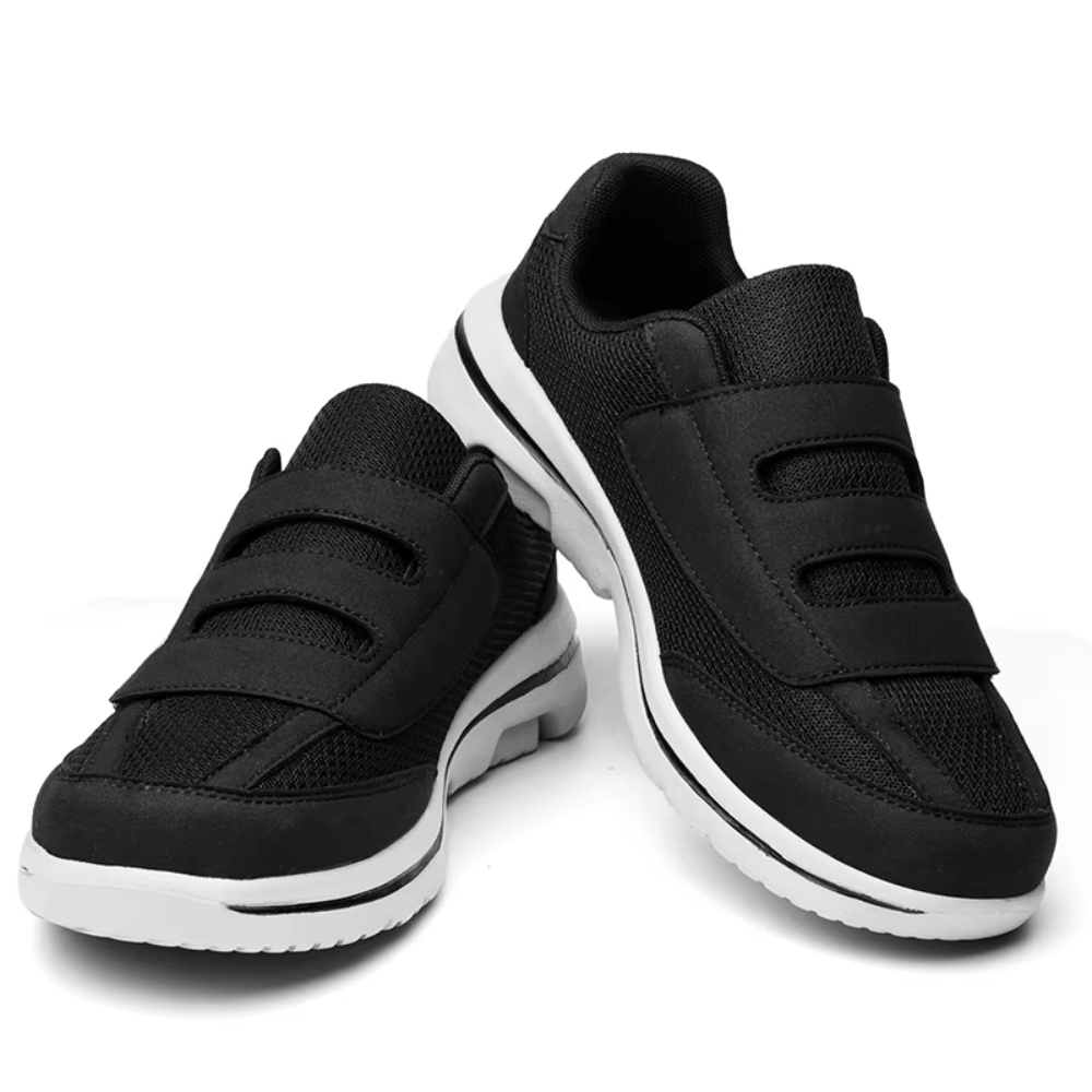 Verstelbare Therapeutische Schoenen met Klittenband – Extra Breed en Ademend voor Gevoelige Voeten