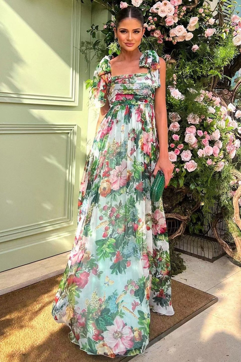 Maxi Jurk Mode Cecilie Stijl