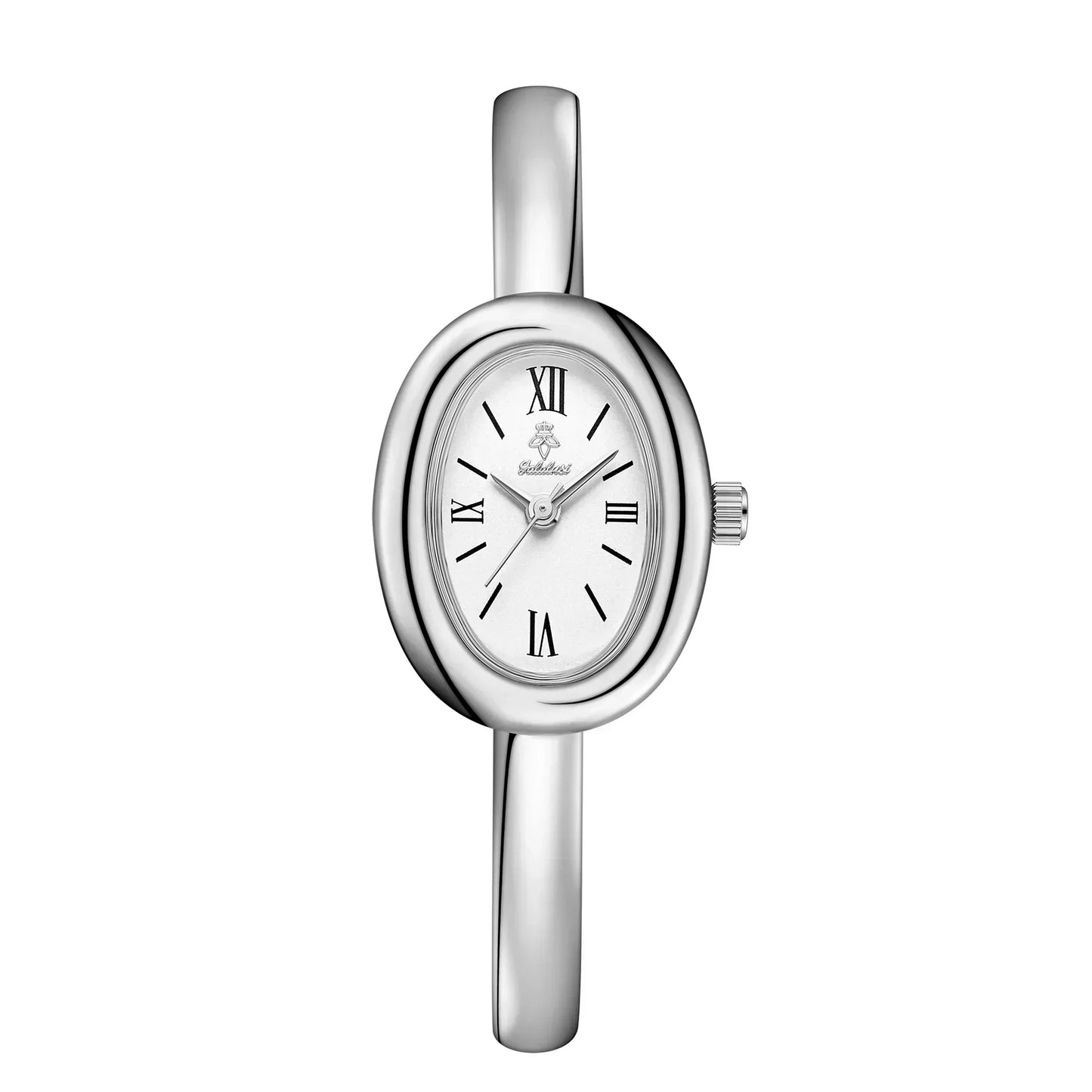 Ovale Armband Horloge – Modern & Klassiek Dameshorloge met Luxe Gouden Uitstraling
