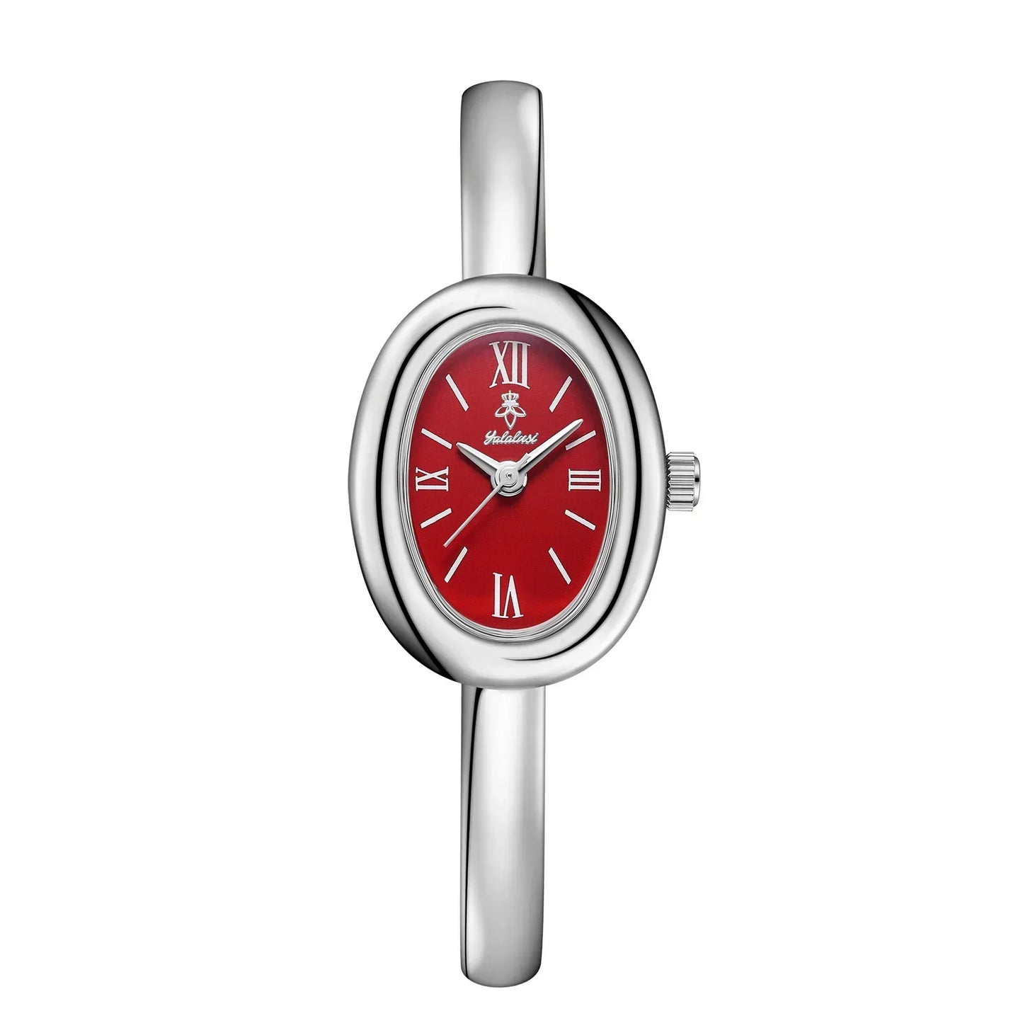 Ovale Armband Horloge – Modern & Klassiek Dameshorloge met Luxe Gouden Uitstraling