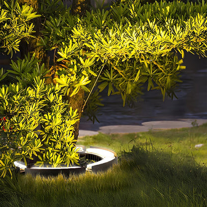 Tuinspot LED Boog Grondpen 12W Zwart Tuin Oprijlaan Boom Verlichting IP65 Landschapsverlichting Prikspot RGB Warmwit Buiten Spotlight
