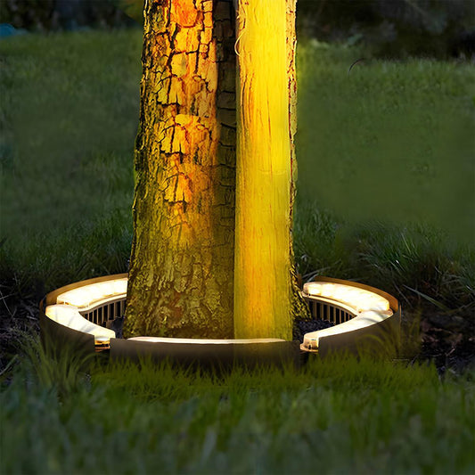 Tuinspot LED Boog Grondpen 12W Zwart Tuin Oprijlaan Boom Verlichting IP65 Landschapsverlichting Prikspot RGB Warmwit Buiten Spotlight