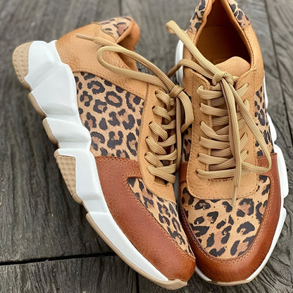 Leopard Laarzen Comfortabele Schoenen voor Vrouwen