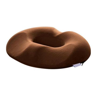 Memory Foam Zitkussen in Donutvorm – Verlichting voor Stuitbeen en Aambeien – Ergonomisch Zitcomfort