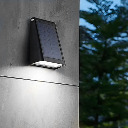 Solar Downlight Wandlamp Voor Buiten Met Verstelbaar Zonnepaneel En IP65