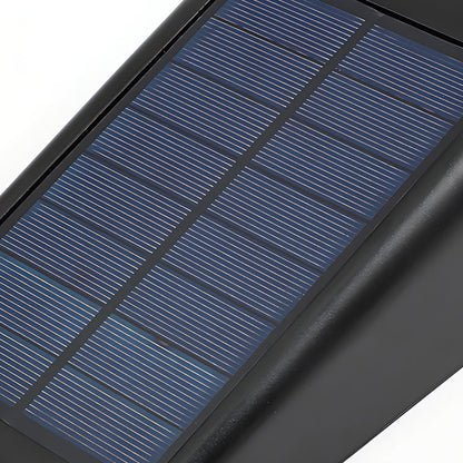 Solar Downlight Wandlamp Voor Buiten Met Verstelbaar Zonnepaneel En IP65