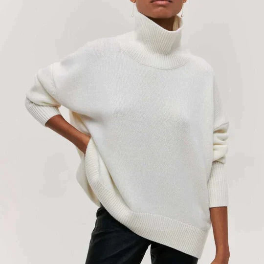 Oversized Trui voor Vrouw Chloe Stijl Warm