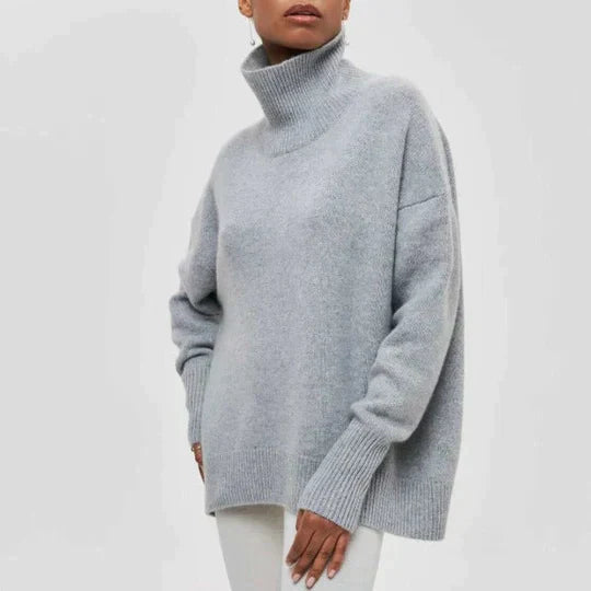 Oversized Trui voor Vrouw Chloe Stijl Warm