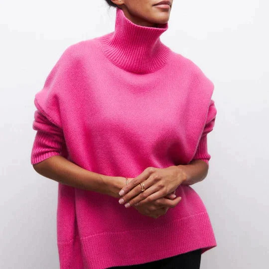 Oversized Trui voor Vrouw Chloe Stijl Warm