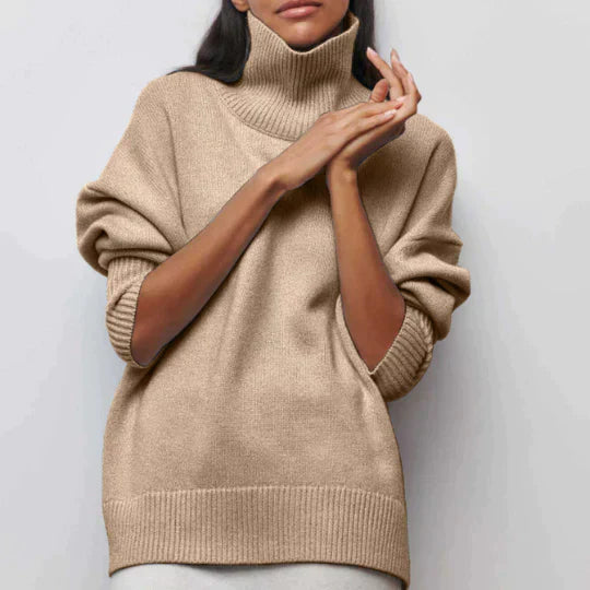Oversized Trui voor Vrouw Chloe Stijl Warm