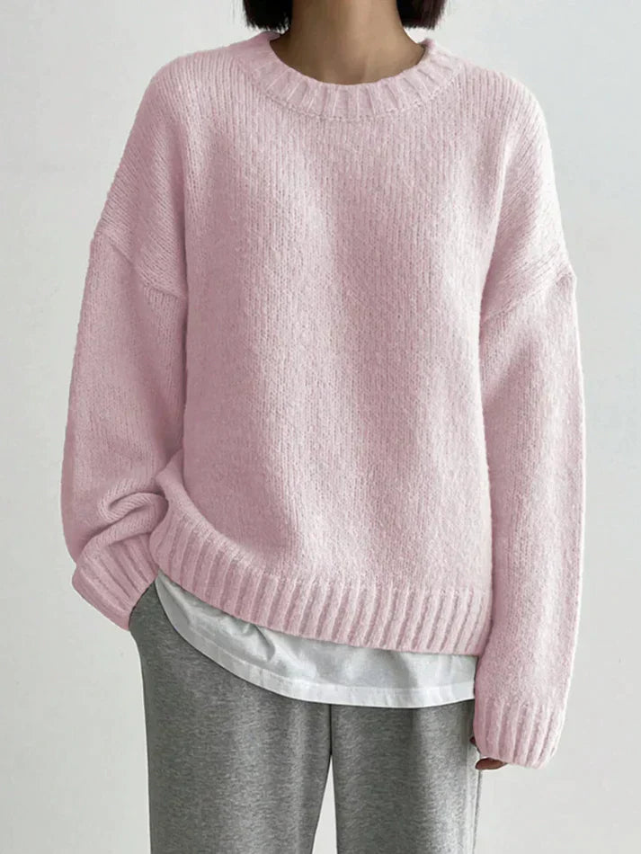 Roze Trui voor Vrouwen Elegant en Stijlvol