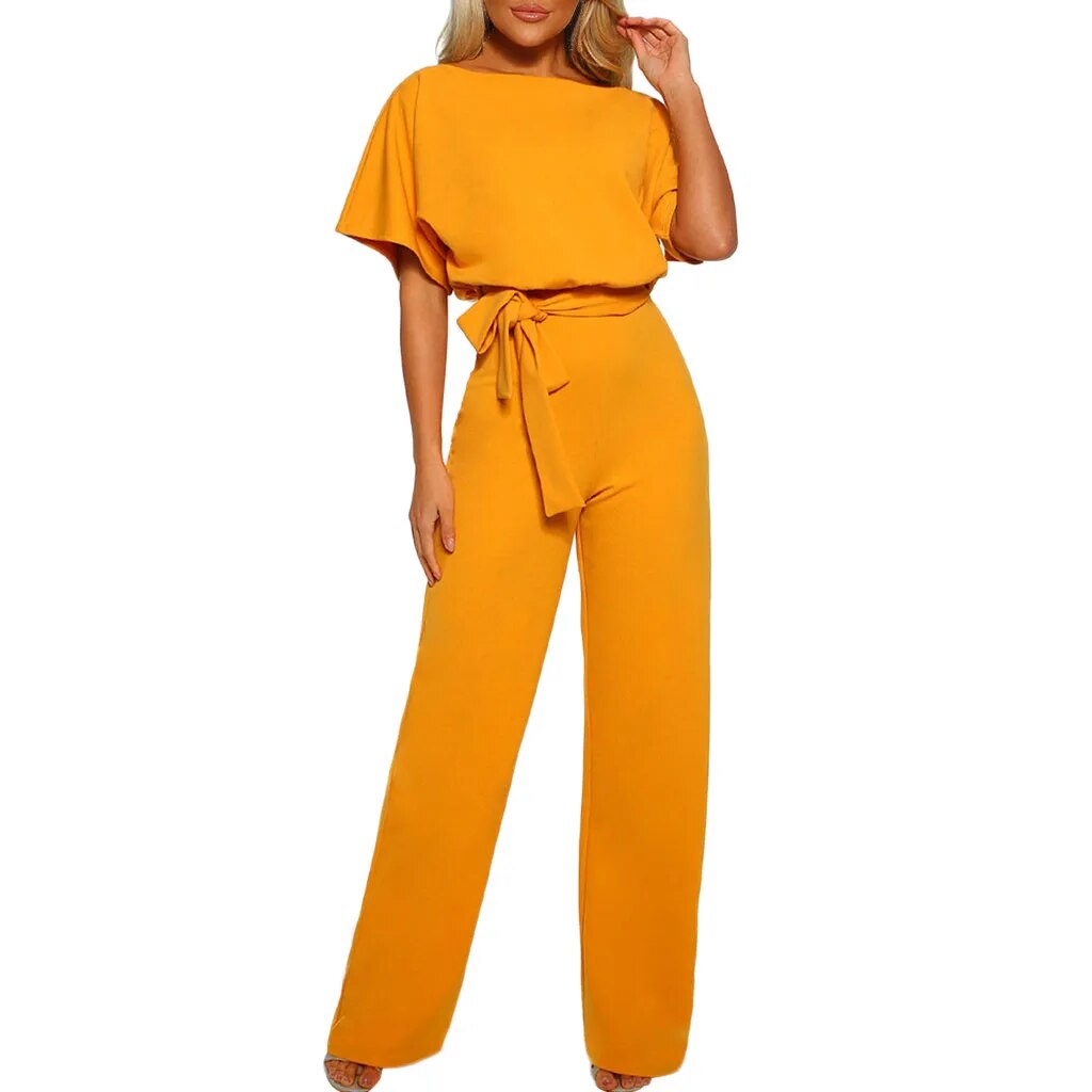 Luxe Jumpsuit Lila Jurk voor Vrouw