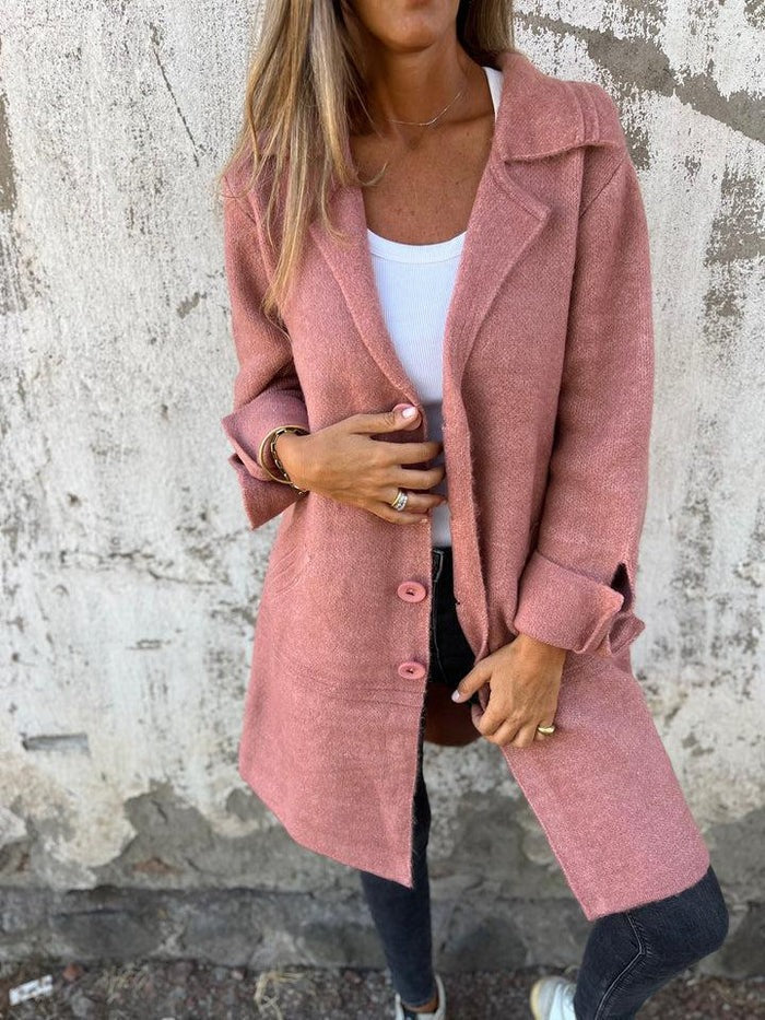 Lange Warme Jas voor Heren en Dames Casual Stijl - StudioMarella