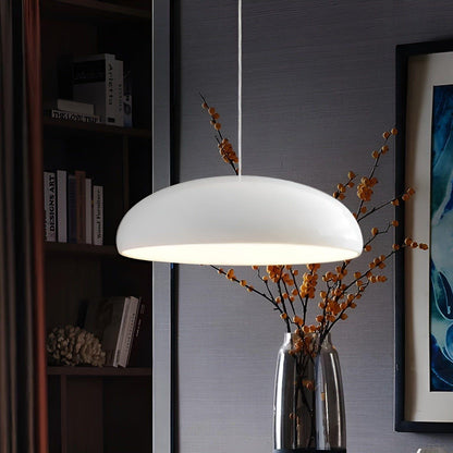 Hanglamp Rond Glanzend Metaal Nordic Design LED Eettafel