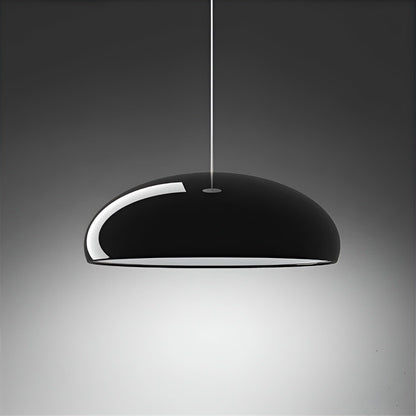 Hanglamp Rond Glanzend Metaal Nordic Design LED Eettafel