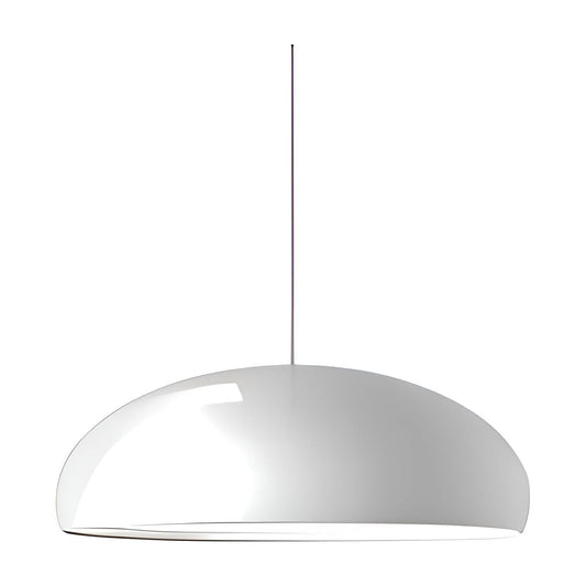 Hanglamp Rond Glanzend Metaal Nordic Design LED Eettafel