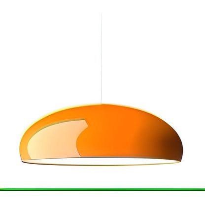 Hanglamp Rond Glanzend Metaal Nordic Design LED Eettafel