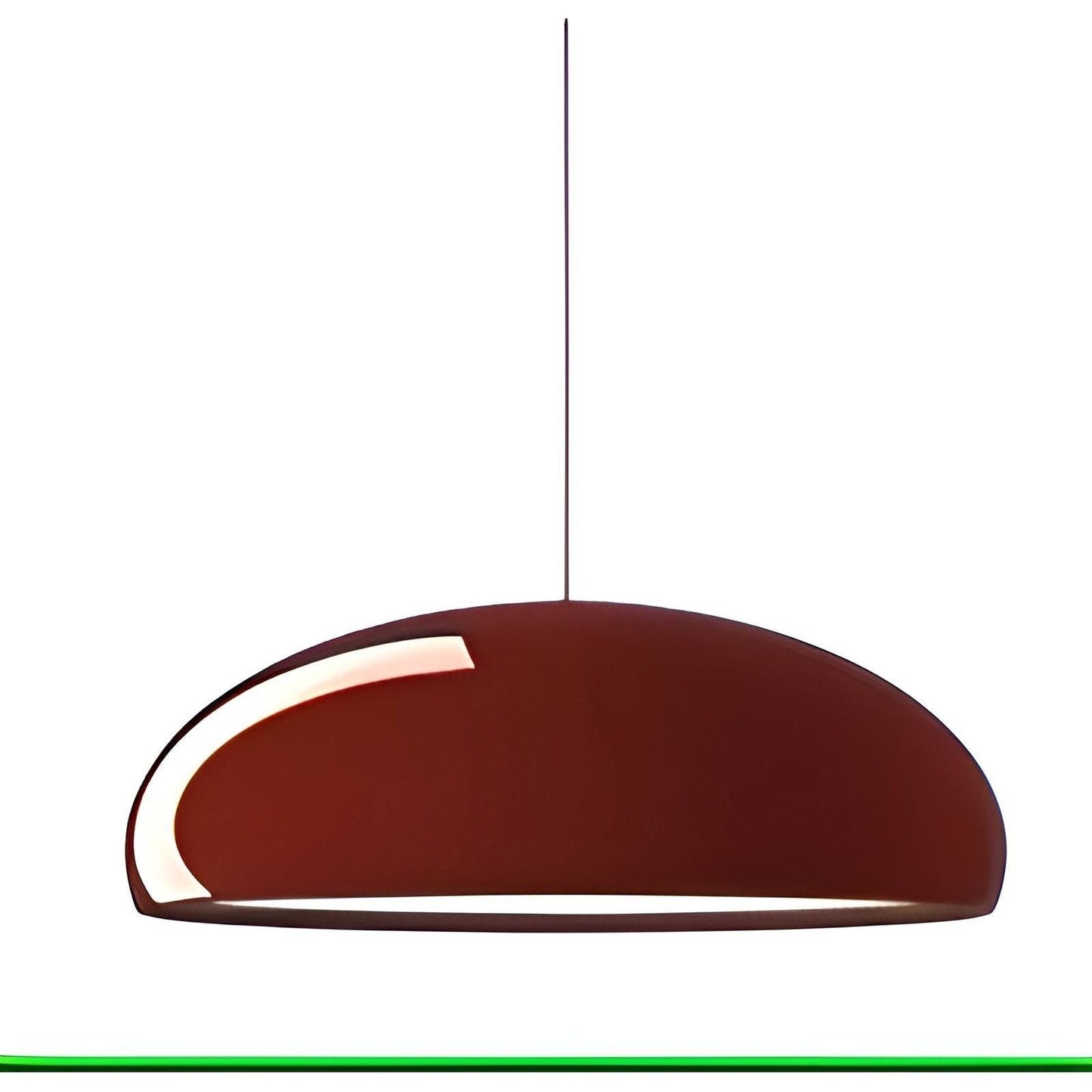 Hanglamp Rond Glanzend Metaal Nordic Design LED Eettafel