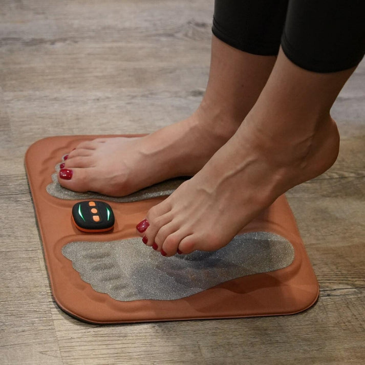 Voetmassage Apparaat met NMES Technologie Elektrische Stimulatie voor Voeten Zenuwstimulator met Afstandsbediening Thuis Voetverzorging