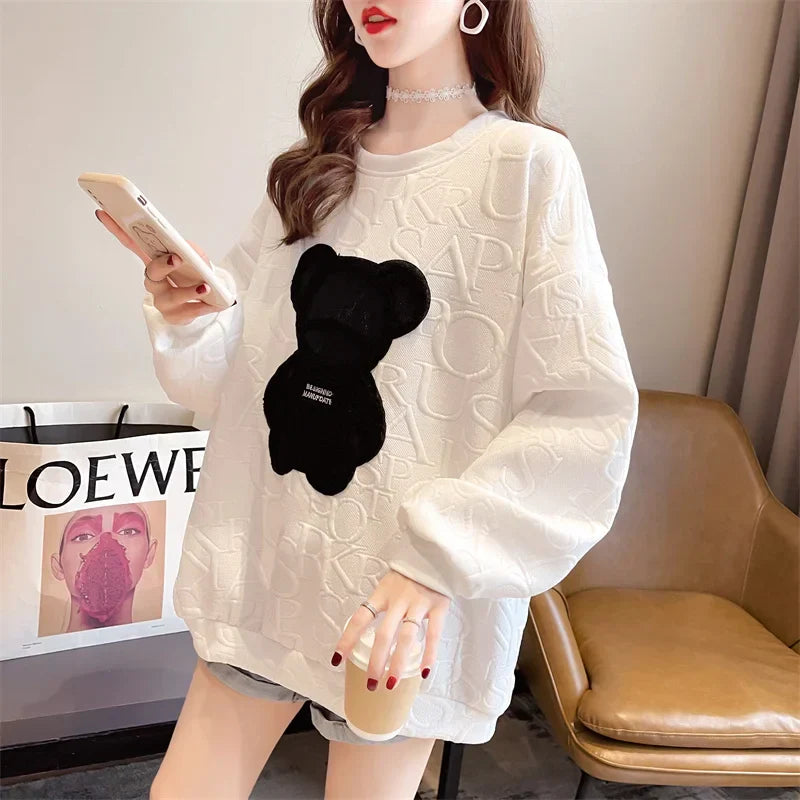 Vrouwelijke Trui met Mickey Mouse Print
