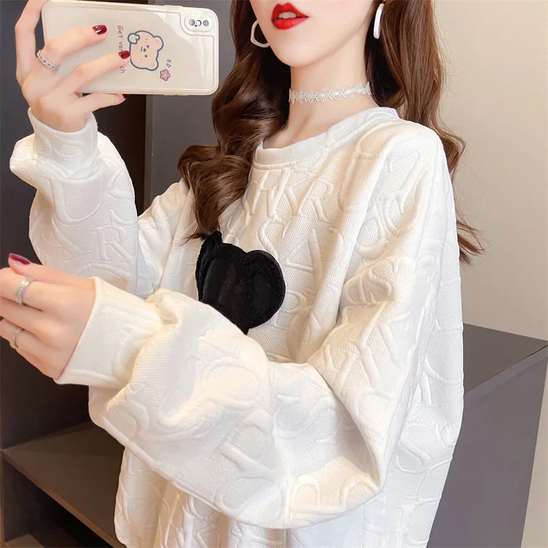 Mickey Mouse T-shirt Vrouw Los Fit - StudioMarella