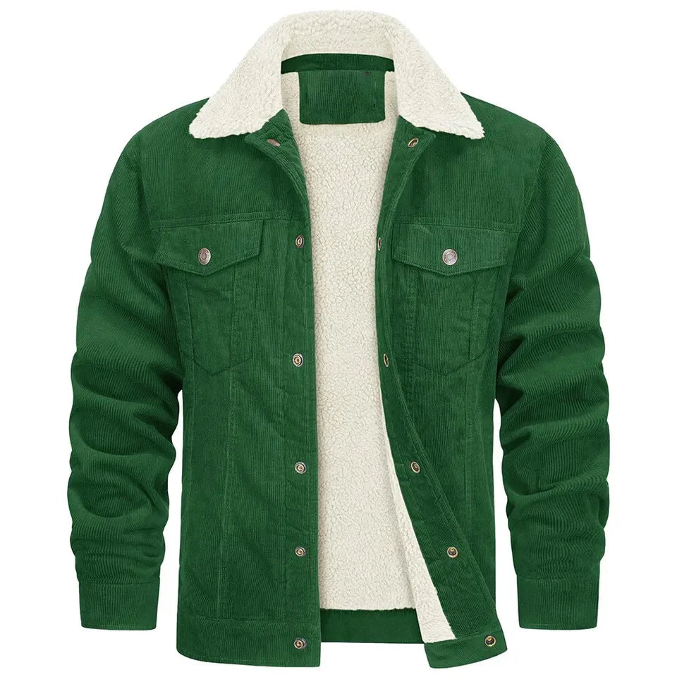 Herense Winterjas Elegante Vintage Stijl