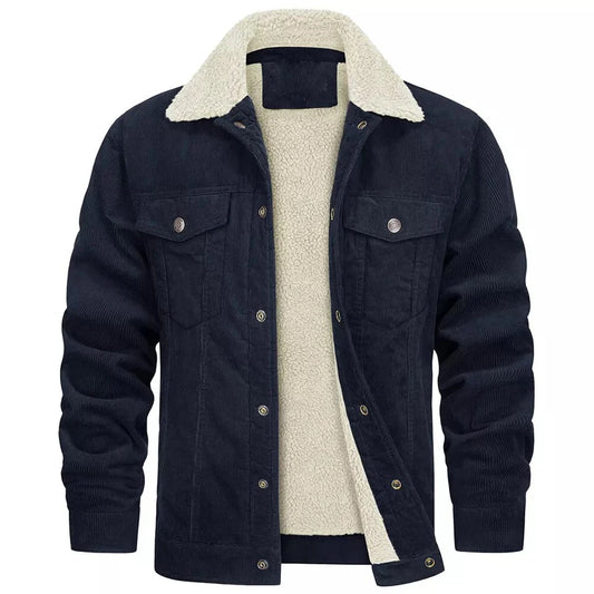 Herense Winterjas Elegante Vintage Stijl - StudioMarella