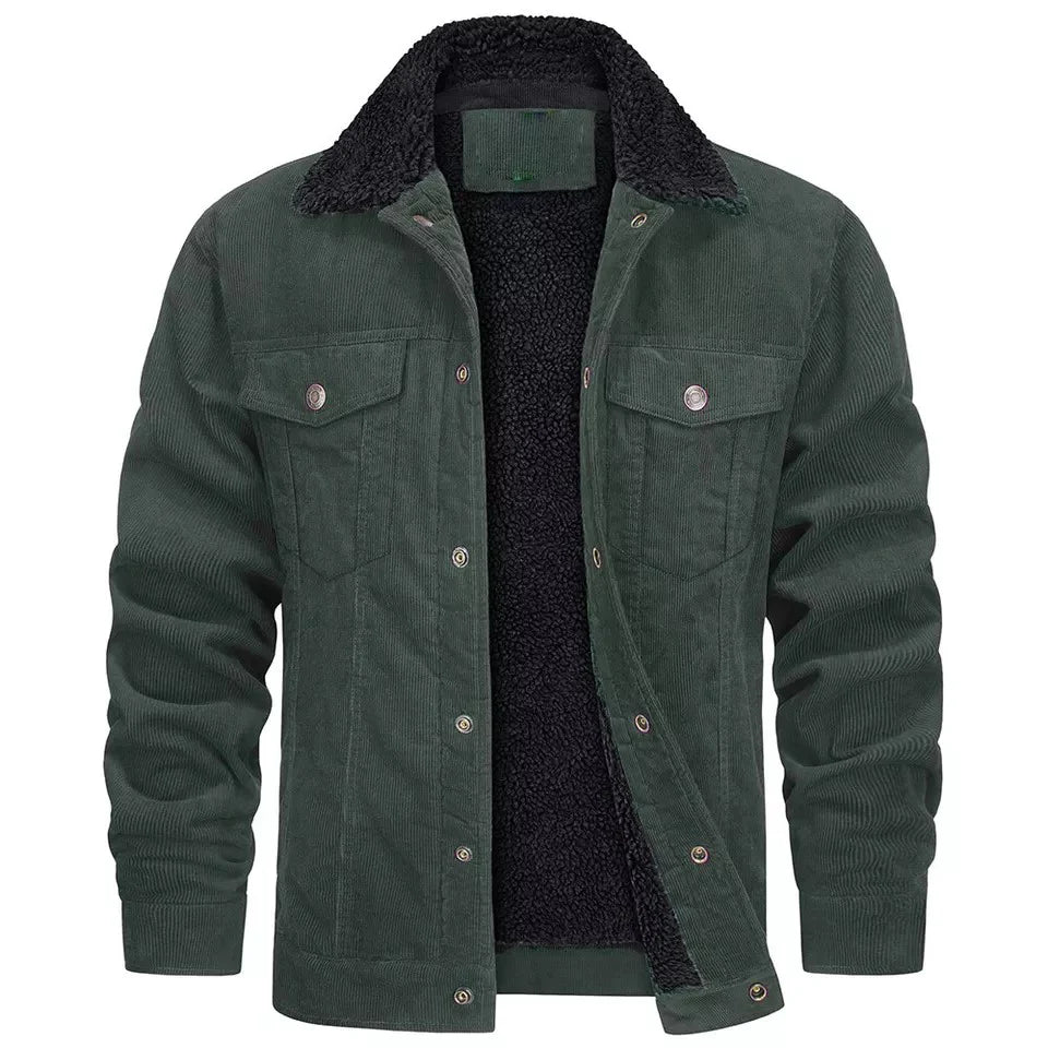 Herense Winterjas Elegante Vintage Stijl