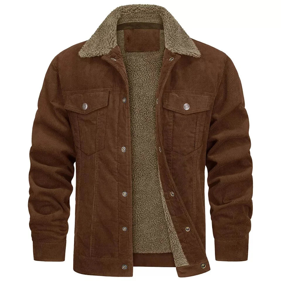 Herense Winterjas Elegante Vintage Stijl