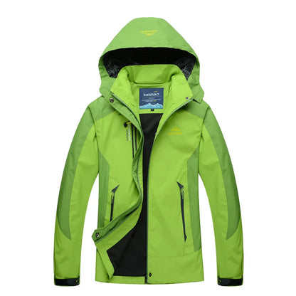 Ski Jack Waterdicht Warme Skijas met Kap