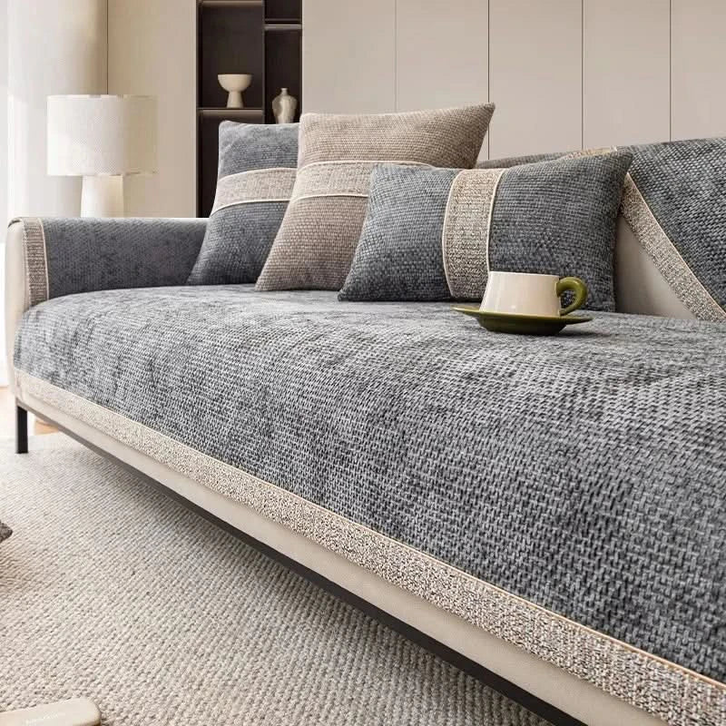 Bankbeschermer met Antislip – Linnen Bankhoes voor Bescherming & Comfort
