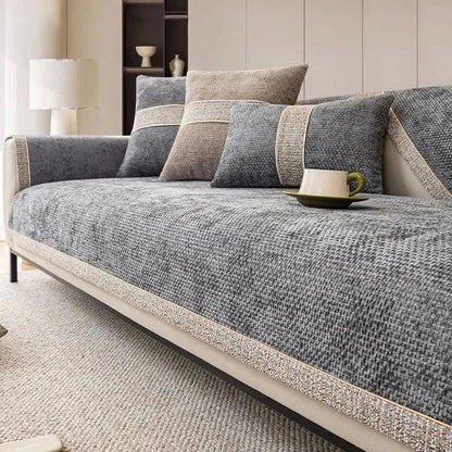 Bankbeschermer met Antislip – Linnen Bankhoes voor Bescherming & Comfort